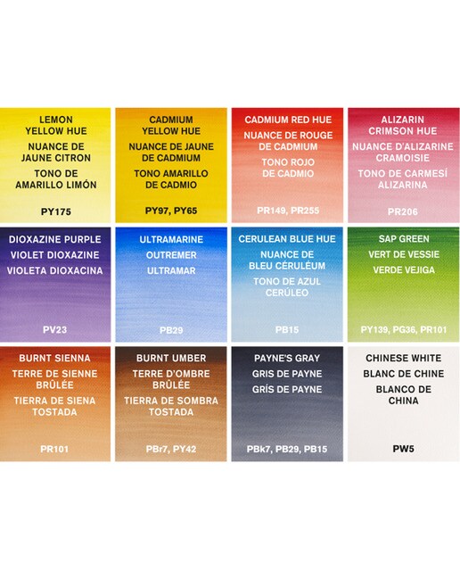 Set de Acuarela con 12 Pastillas Cotman Winsor & Newton Multicolor 5