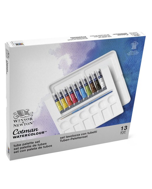 Set de 10 Tubos de Acuarela Cotman Winsor & Newton Multicolor 3