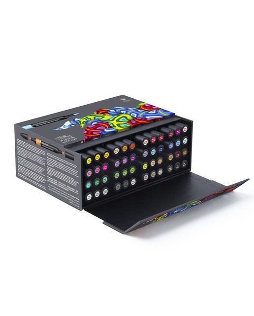 Set 48 Rotuladores Brushmarker Winsor&Newton Multicolor 4