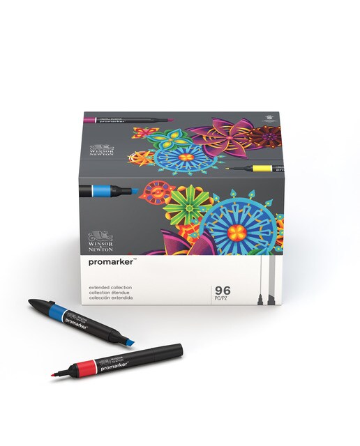 Imagen 0 de Set 96 Rotuladores Promarker Winsor & Newton