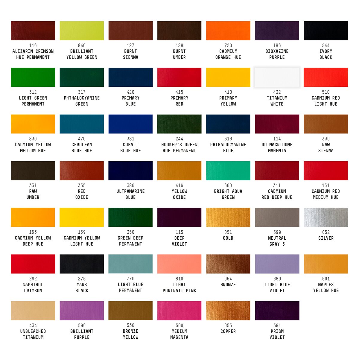 Set 48 Tubos Acrílico Basic 22 Ml Liquitex 2