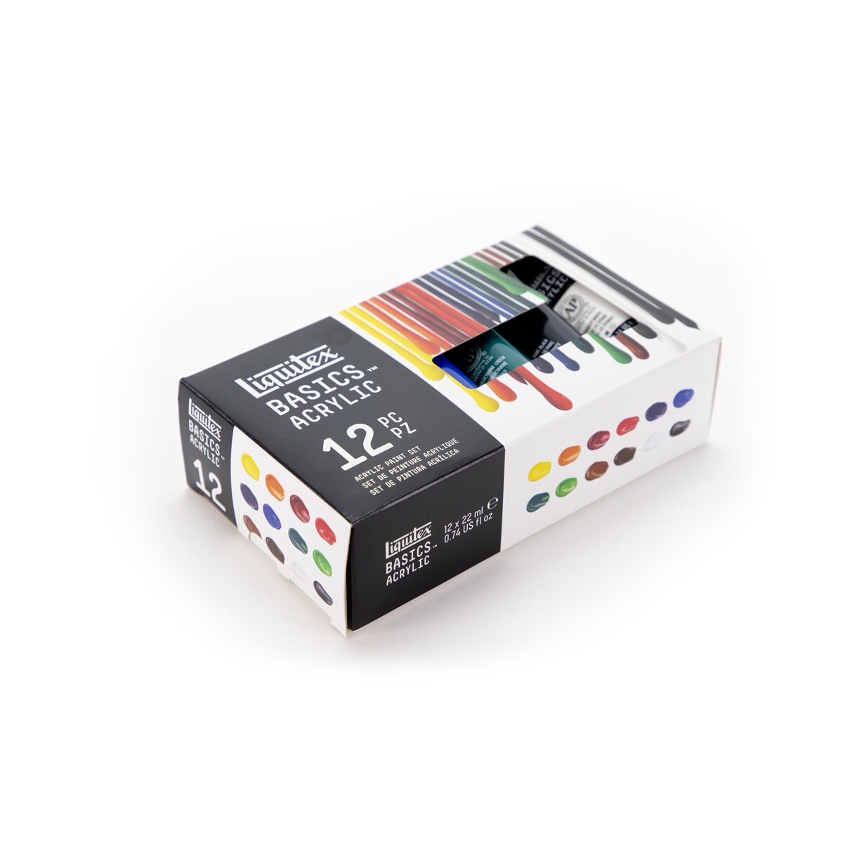 Conjunto Básico de 12 Cores Acrílicos Liquitex 2
