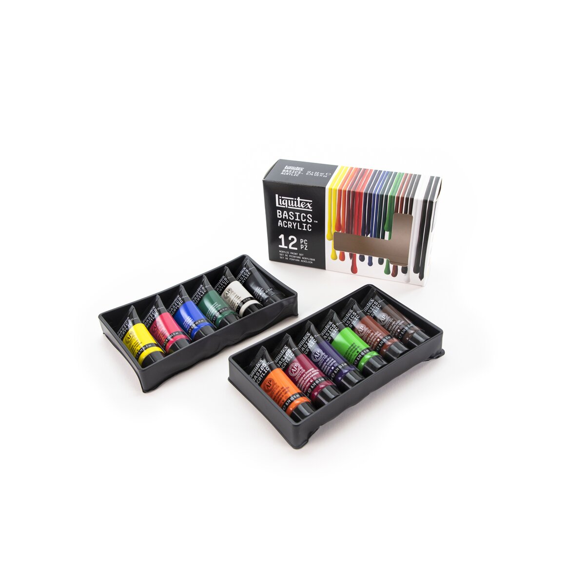 Conjunto Básico de 12 Cores Acrílicos Liquitex 3