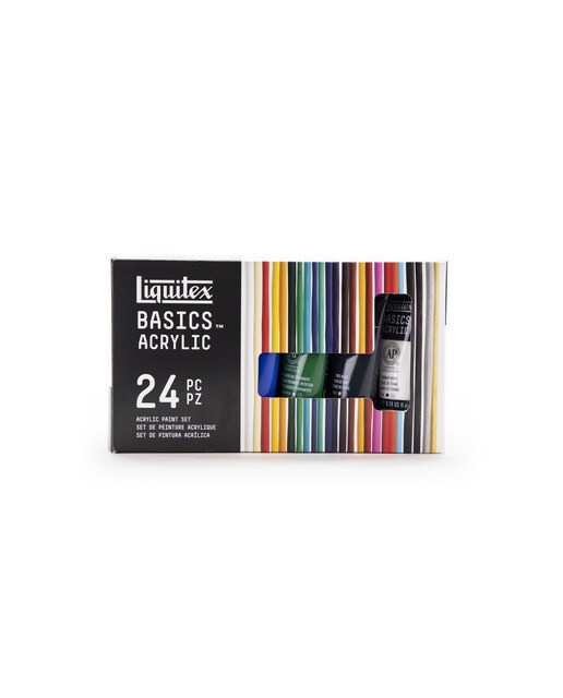 Imagen 0 de Set Acrílico Basics 24 colores Liquitex
