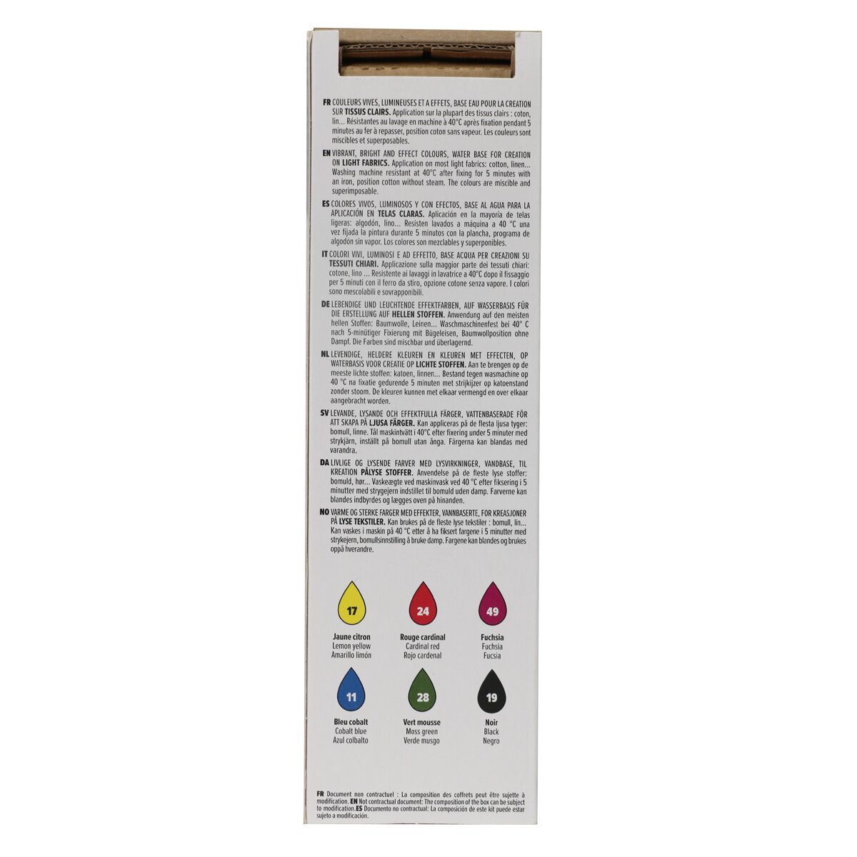 Kit de Iniciação Setacolor Claro 6x20 ml Mate - Multicolor Multicolor-4