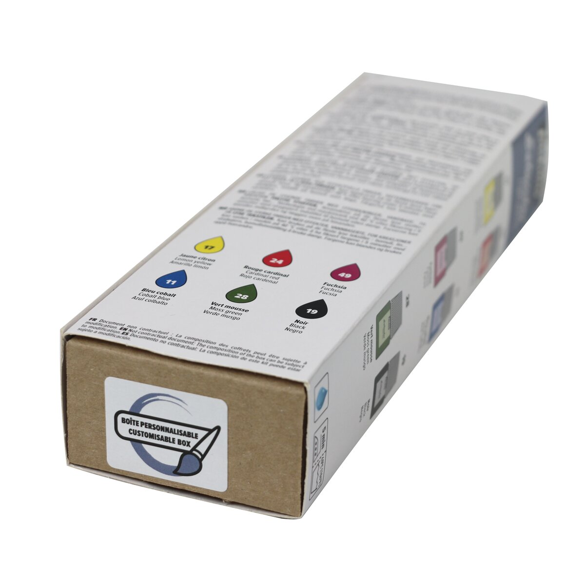 Kit de Iniciação Setacolor Claro 6x20 ml Mate - Multicolor Multicolor-6