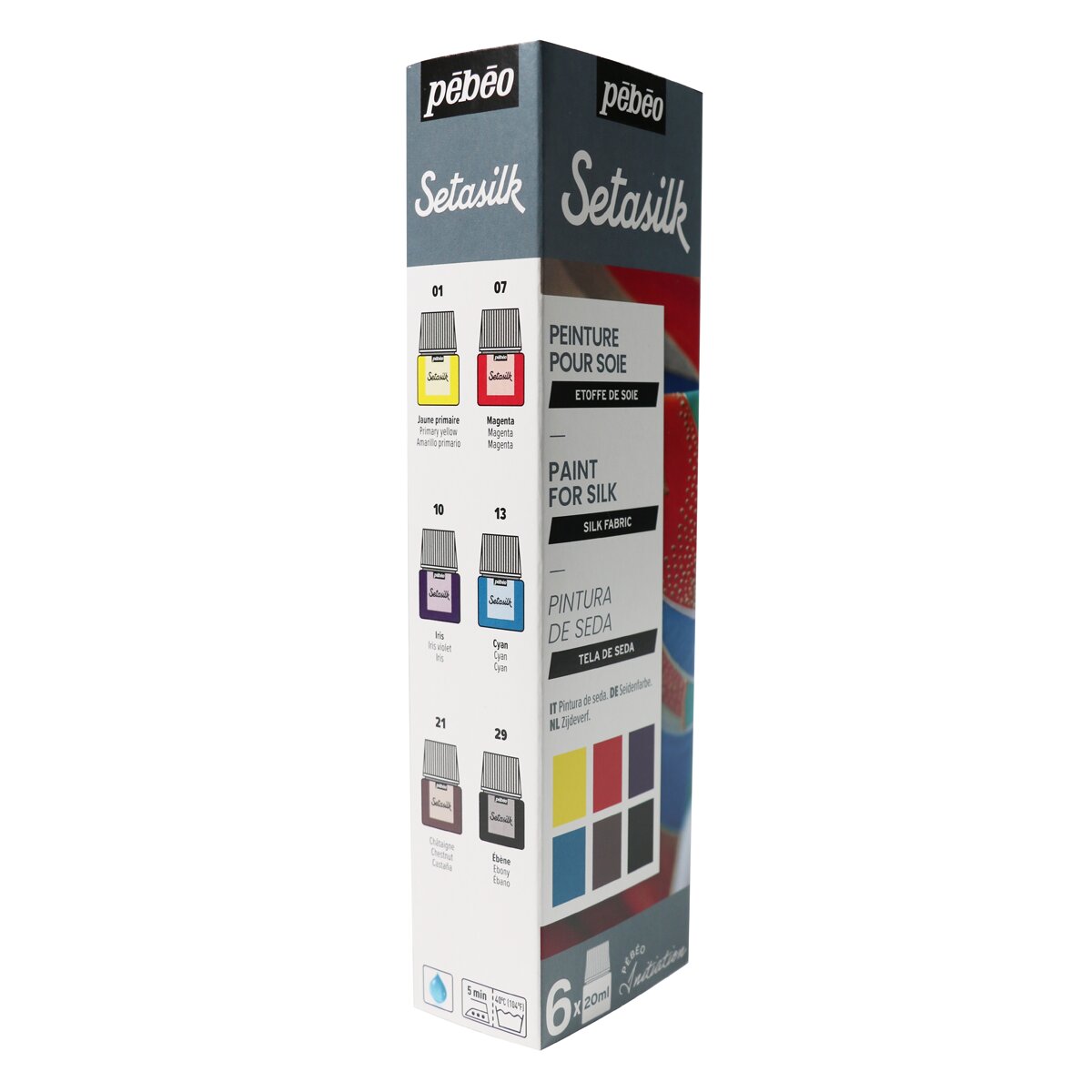 Kit de Iniciação Setasilk 6x20 ml - Multicolor Multicolor-2