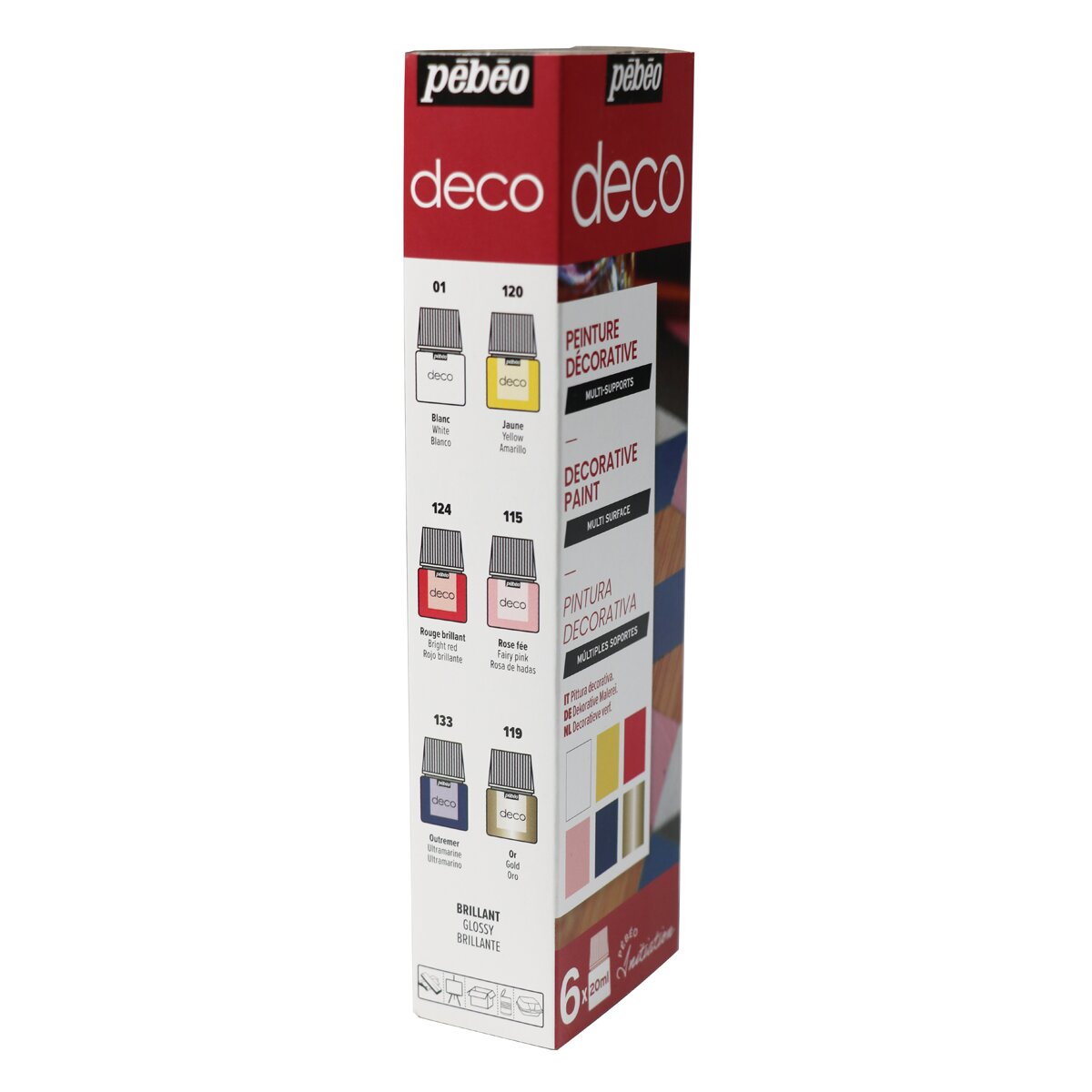 Kit de Iniciação Vitrea160 6x20 ml - Multicolor Multicolor-4