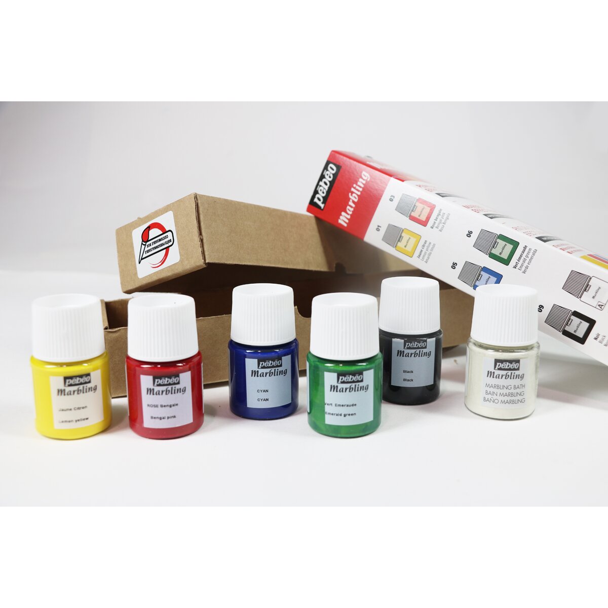 Kit de Iniciação Marbling 6x20 ml - Multicolor Multicolor-8