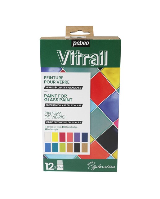 Kit de Exploração Vitrail 12x20 ml - Multicolor Multicolor-1