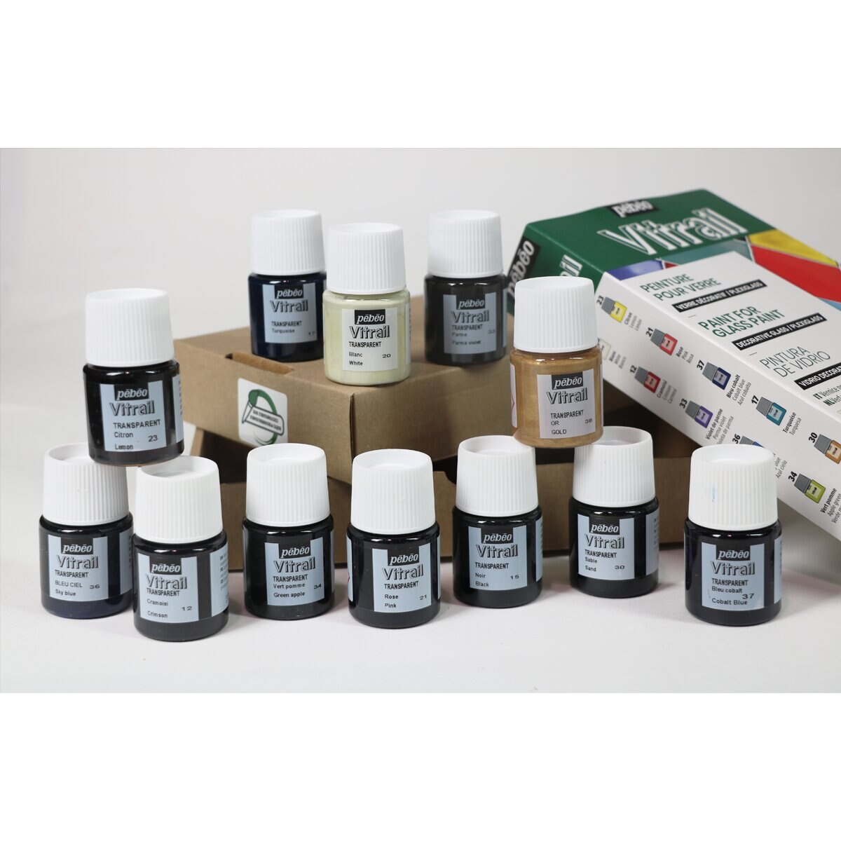 Kit de Exploração Vitrail 12x20 ml - Multicolor Multicolor-9