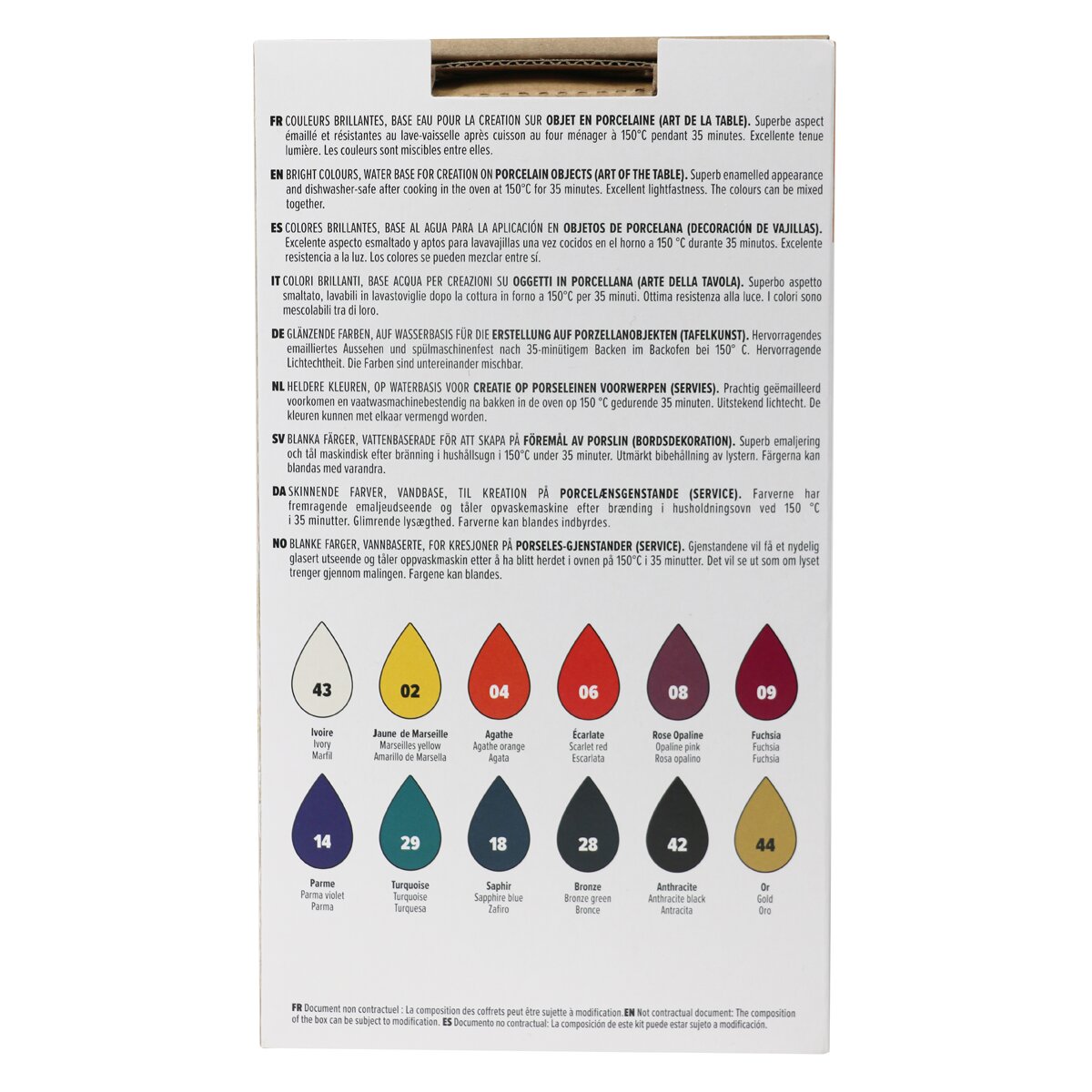 Kit de Exploração 1 Porcelaine150 12x20 ml - Multicolor Multicolor-4