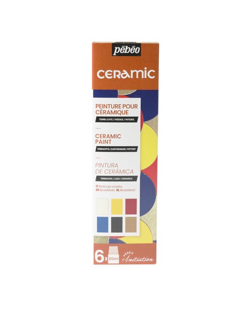 Kit de Iniciação Ceramic 6x20 ml - Multicolor Multicolor-1