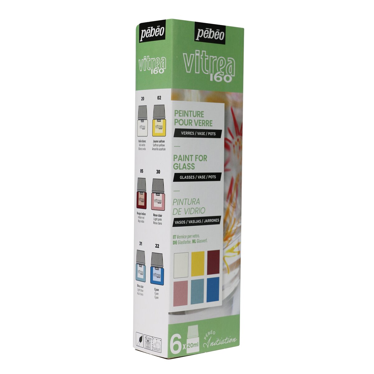 Kit de Iniciação Vitrea 160 6x20 ml - Multicolor Multicolor-3