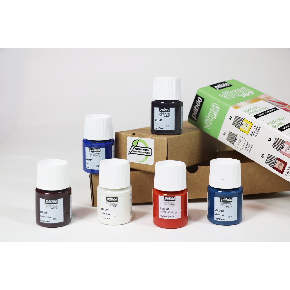 Kit de Iniciação Vitrea 160 6x20 ml - Multicolor Multicolor-8