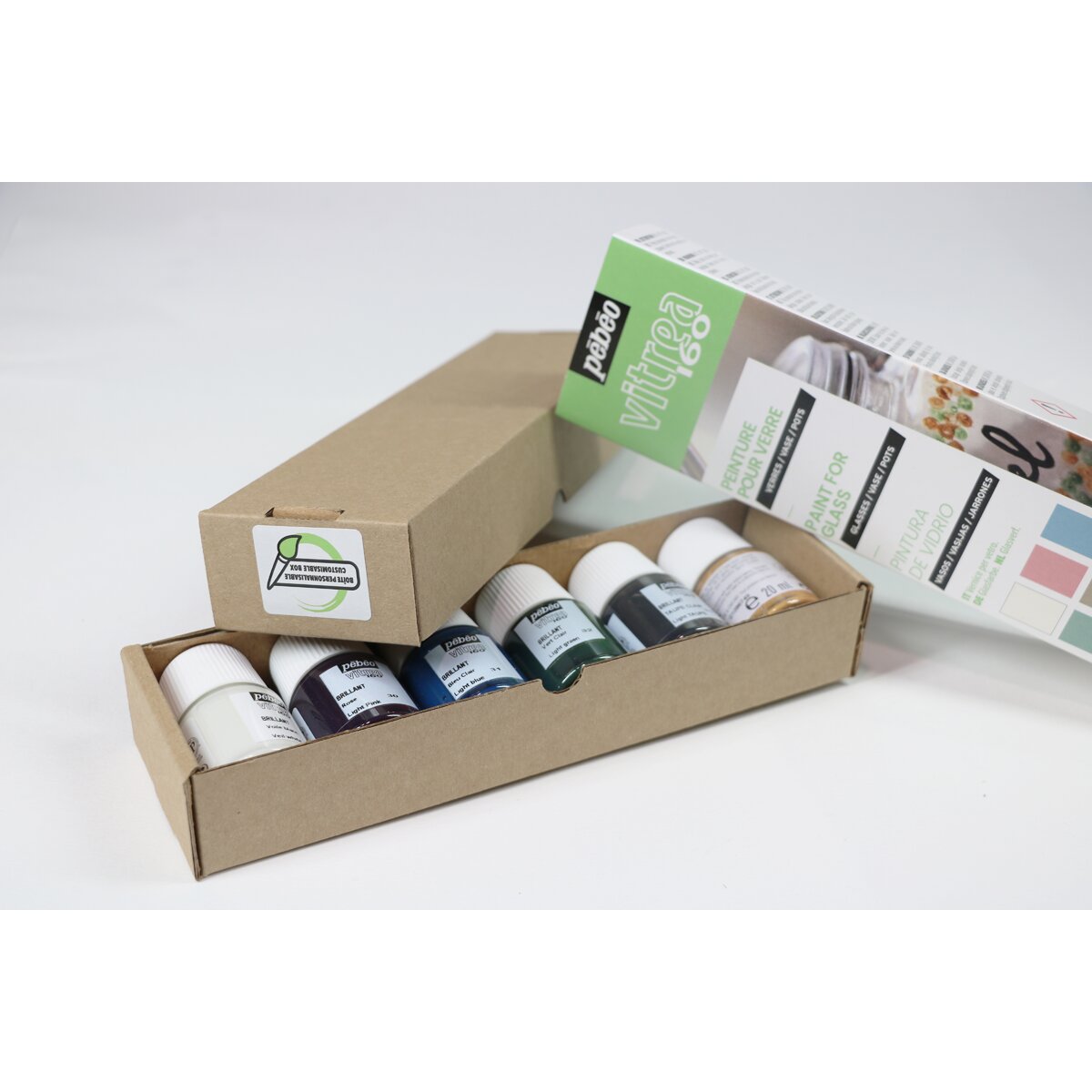 Kit de Iniciação Pastel Vitrea 160 6x20 ml - Multicolor Multicolor-6