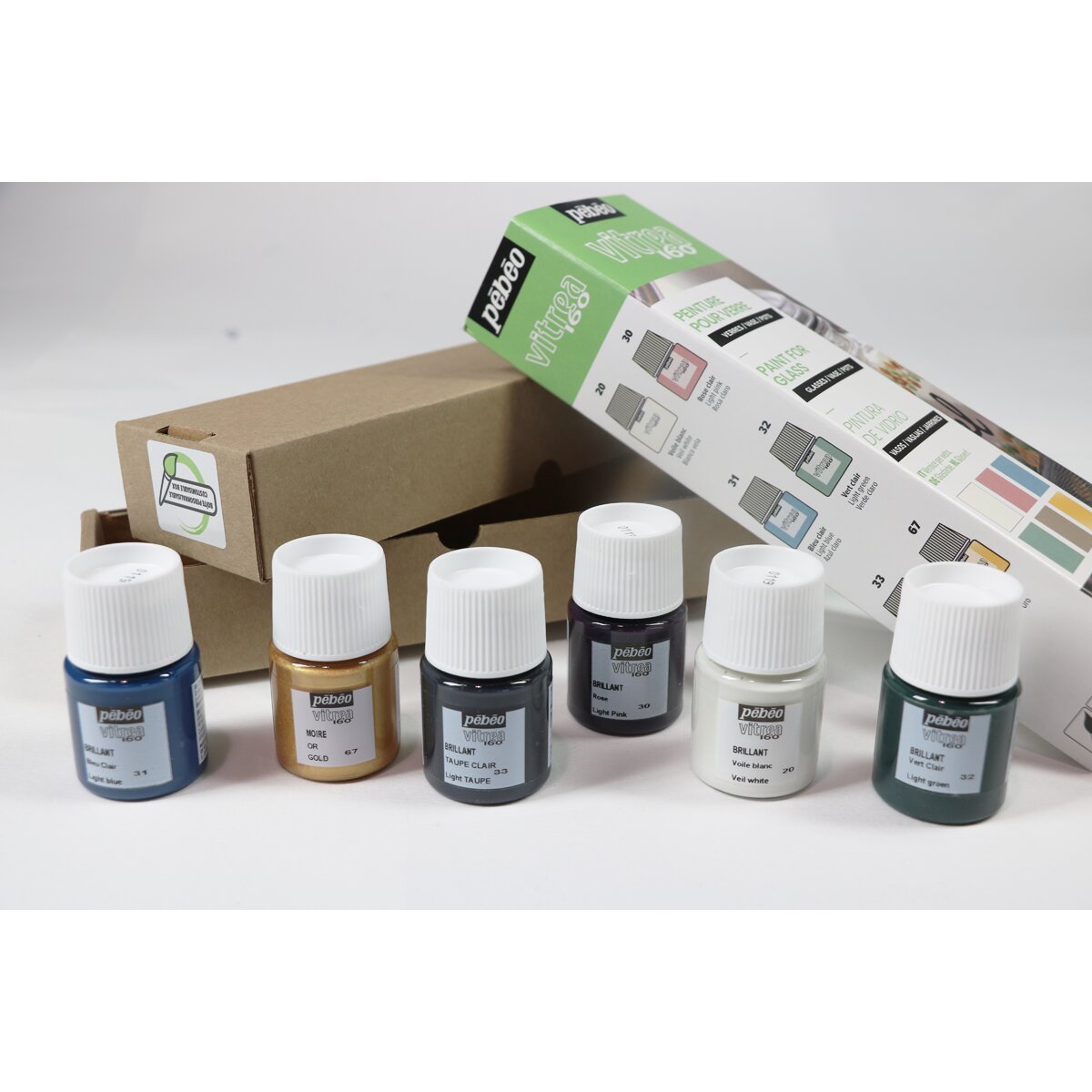 Kit de Iniciação Pastel Vitrea 160 6x20 ml - Multicolor Multicolor-7