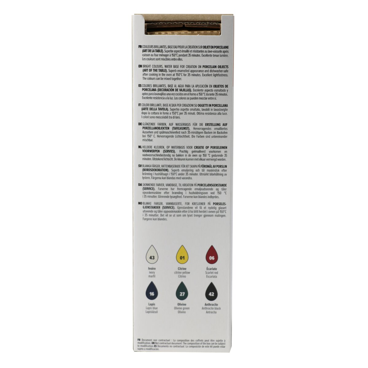 Kit de Iniciação 1 Porcelaine 150 6x20 ml - Multicolor Multicolor-3