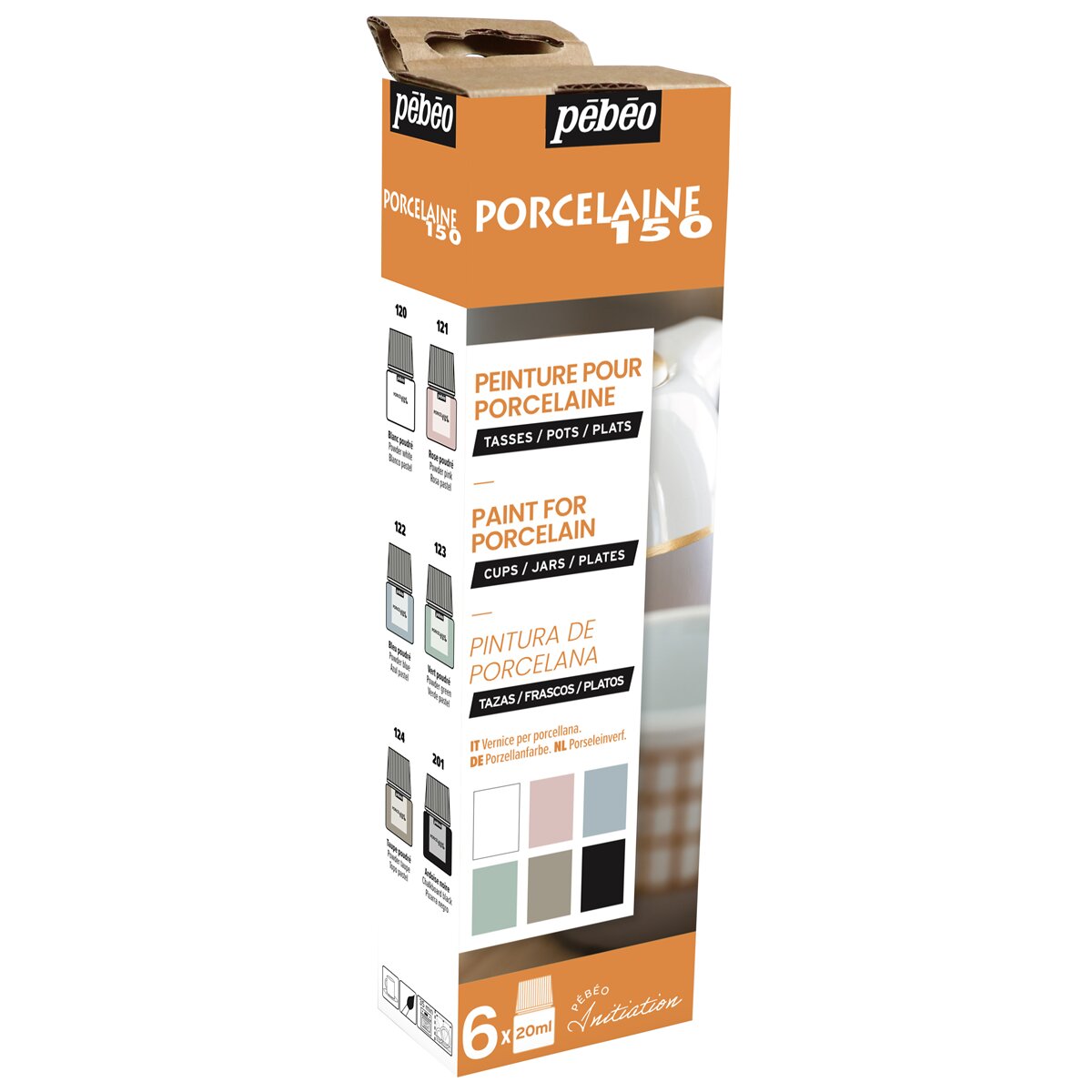 Kit de Iniciação 2 Porcelaine 150 6x20 ml - Multicolor 2