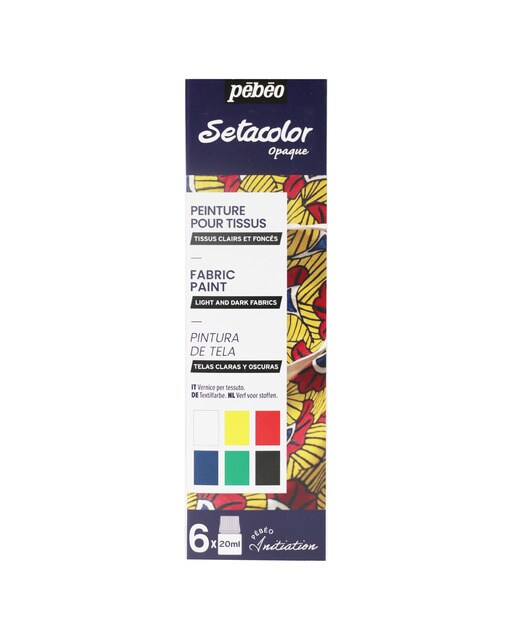 Kit de Iniciação Setacolor 6x20 ml - Multicolor Multicolor-1