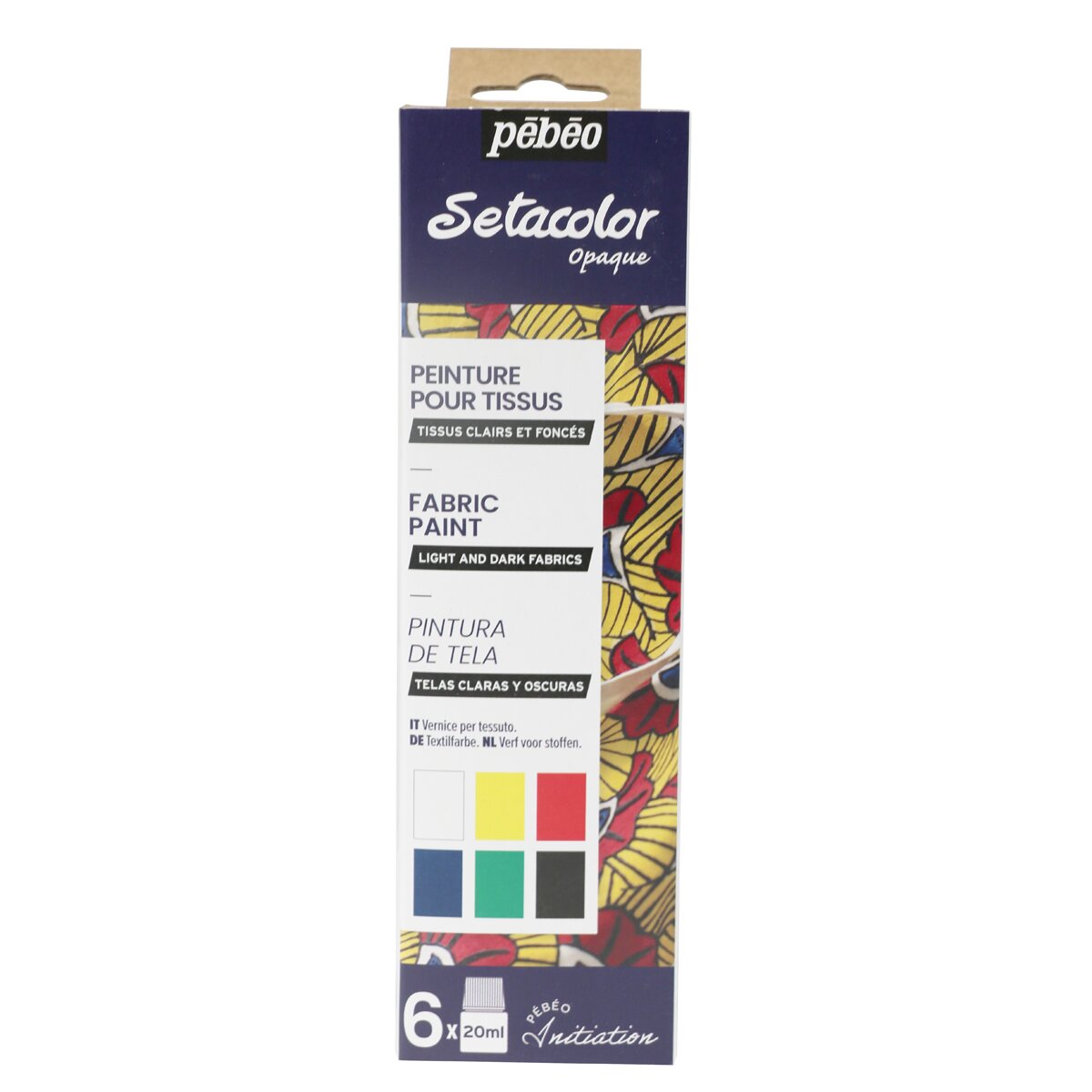 Kit de Iniciação Setacolor 6x20 ml - Multicolor Multicolor-3