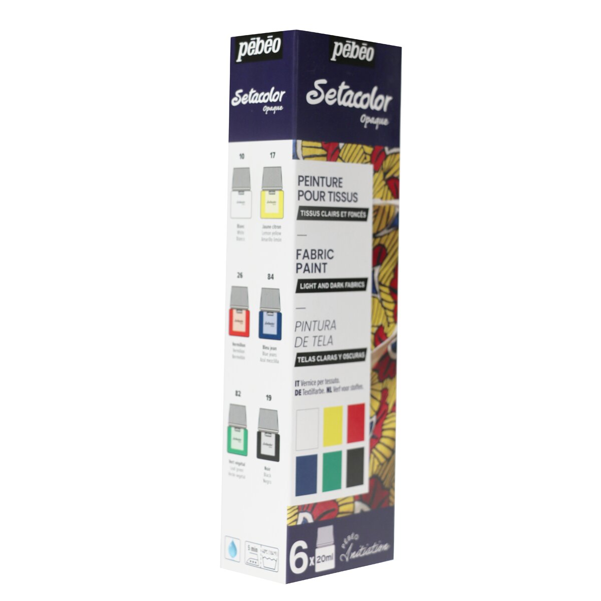 Kit de Iniciação Setacolor 6x20 ml - Multicolor Multicolor-4