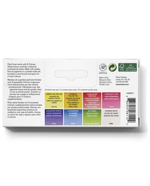 Set acuarela Cotman Floral Winsor&Newton 2