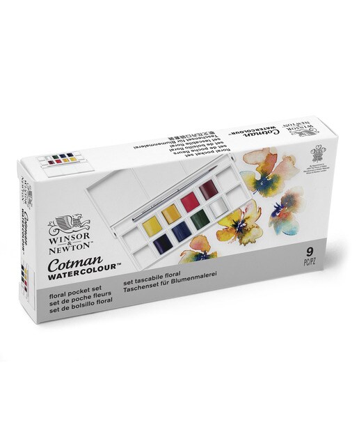 Set acuarela Cotman Floral Winsor&Newton 5