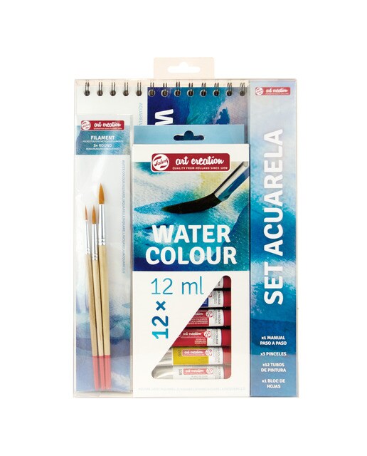 Conjunto de Iniciação às Belas-artes Técnica Aguarela Multicolor 1