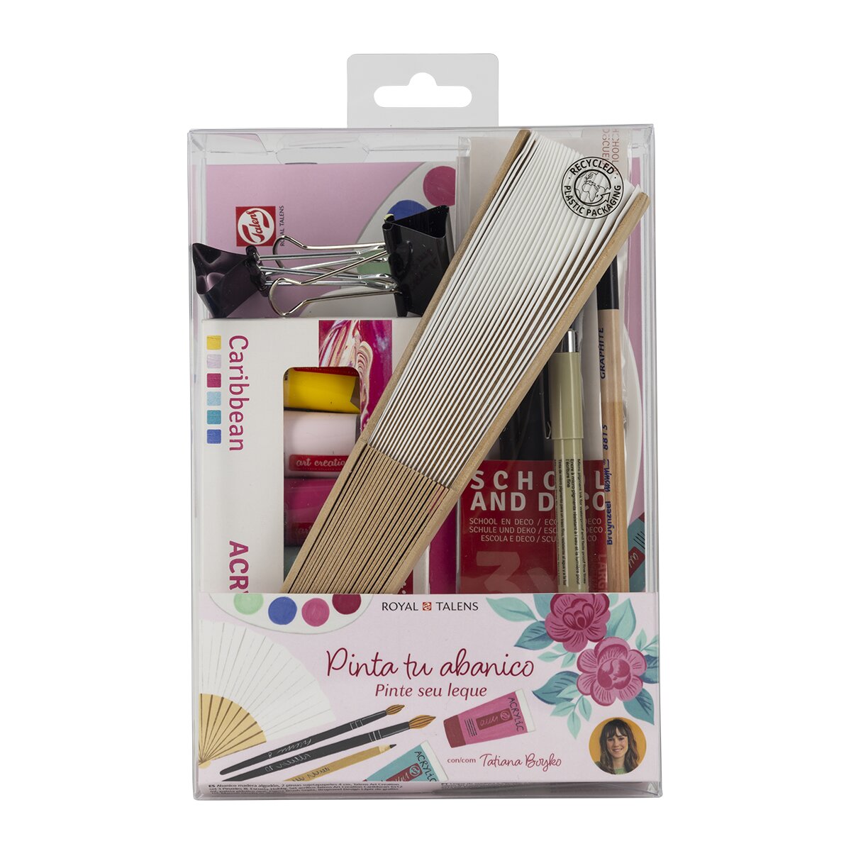 Imagem 0 de Decore o seu Leque Talens Multicolor