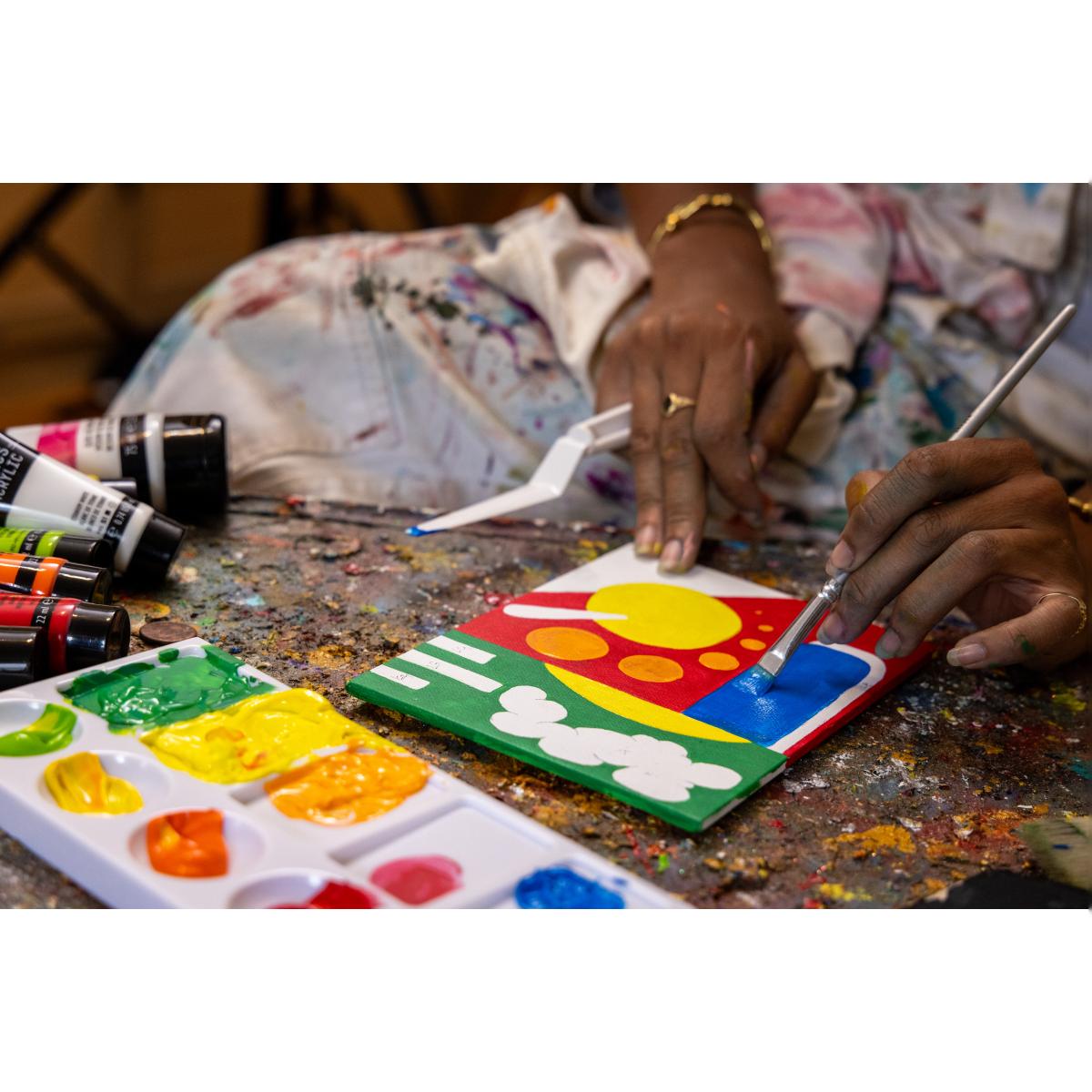 Set Creativo Liquitex Pinta tu Cuadro 4