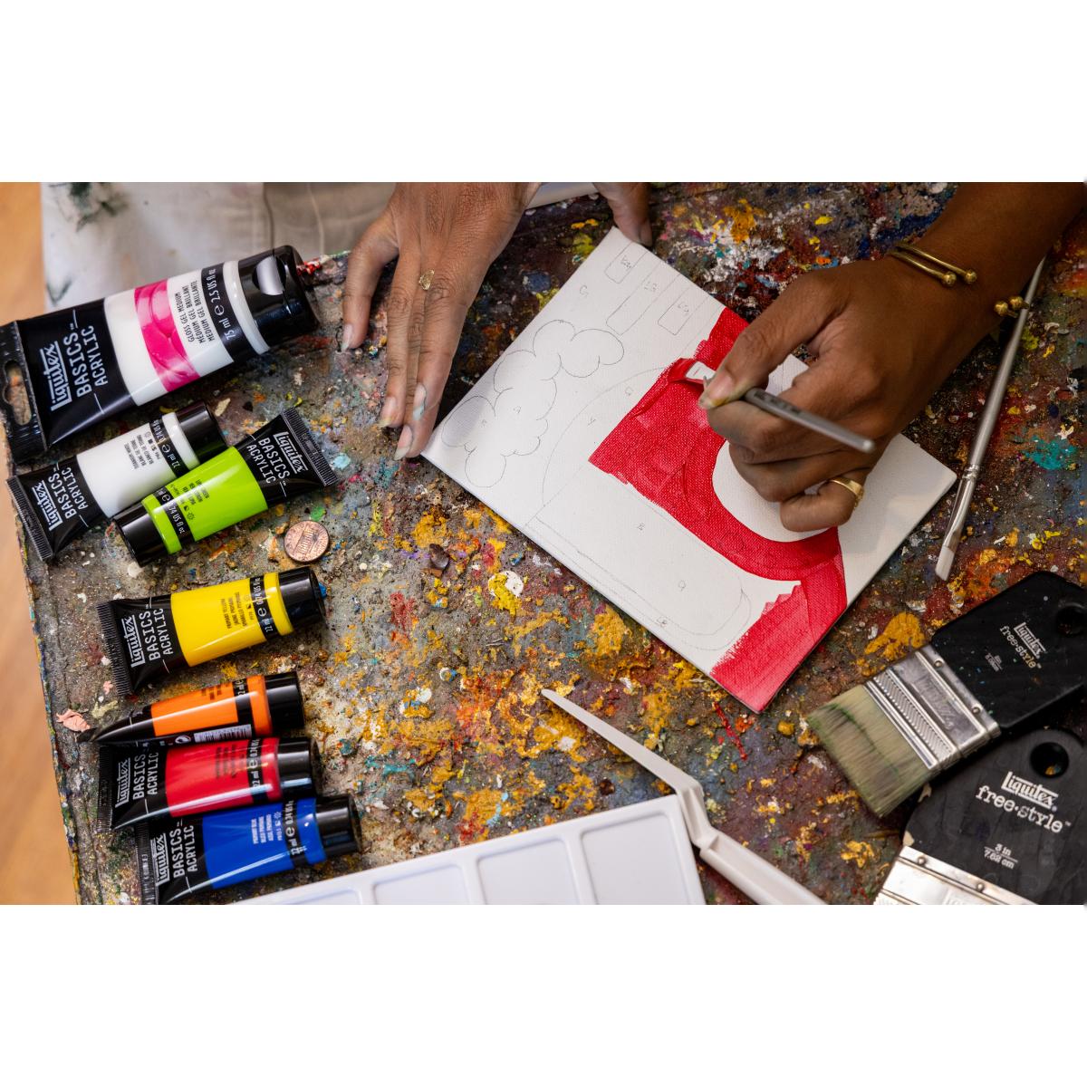 Set Creativo Liquitex Pinta tu Cuadro 5