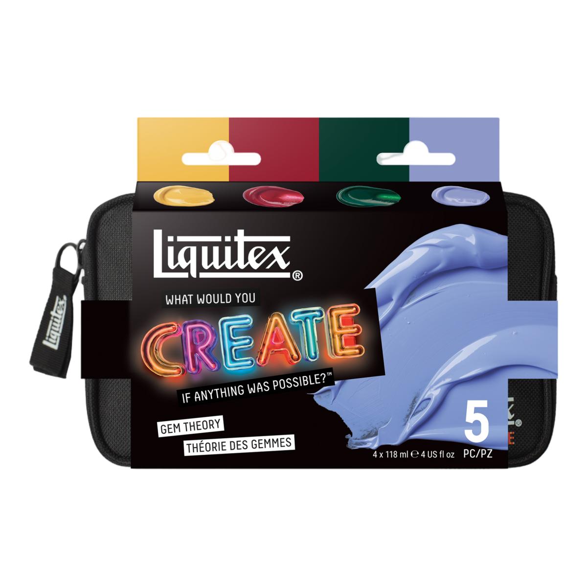 Imagen 0 de Set Creativo Liquitex Colores Preciosos