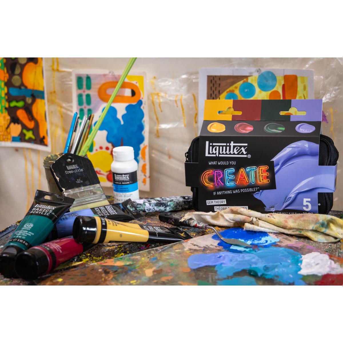 Set Creativo Liquitex Colores Preciosos 6