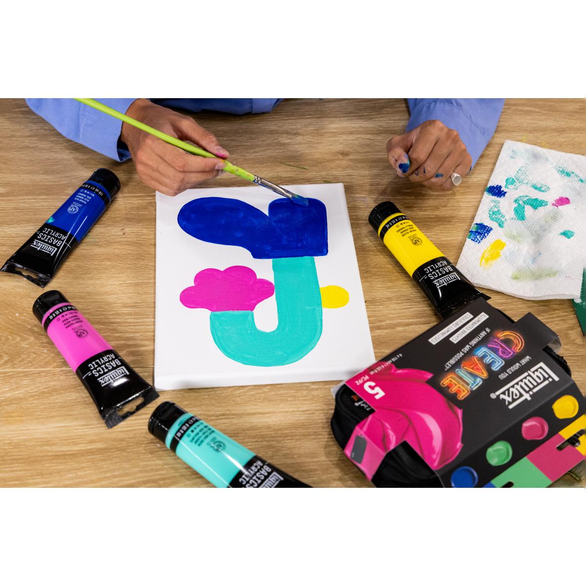 Set Creativo Liquitex Colores Brillantes 5
