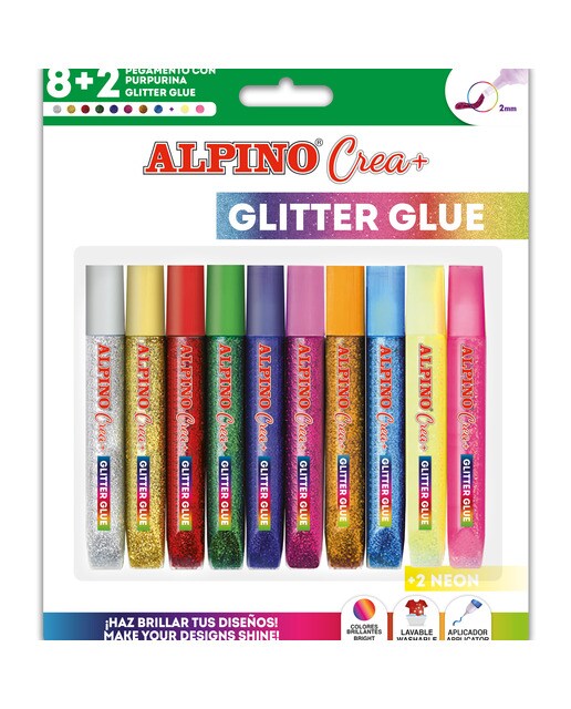 Glitter Classic 8 +2 Néon 1