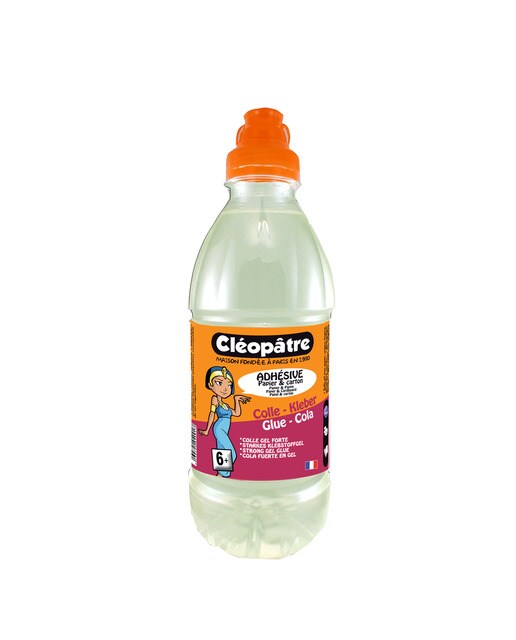 Imagen 0 de Bote Cola Transparente de 500gr  Cleopatre Transparente