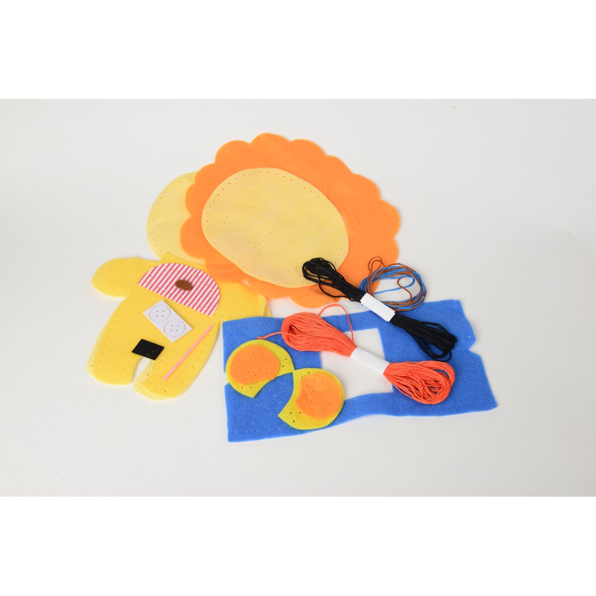 Kit Faz o Teu Peluche Leão 3