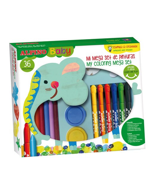 Mega conjunto de tintas Baby 1