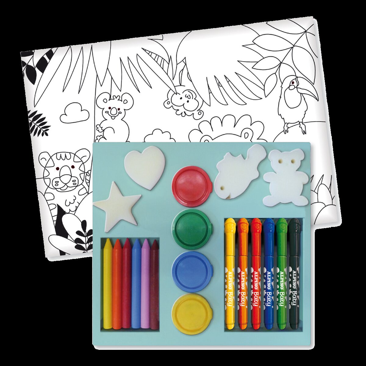 Mega conjunto de tintas Baby 2