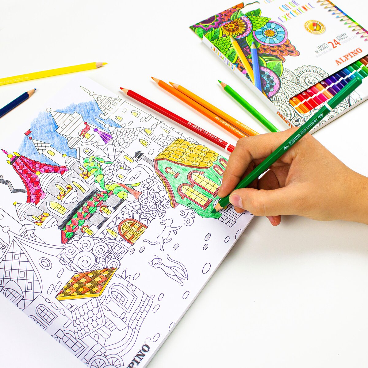 Conjunto de mandalas Color Experience 4