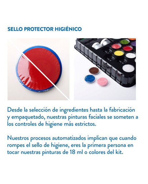 Conjunto 3 Marcadores Maquilhagem - Vermelho/Dourado/Azul 11