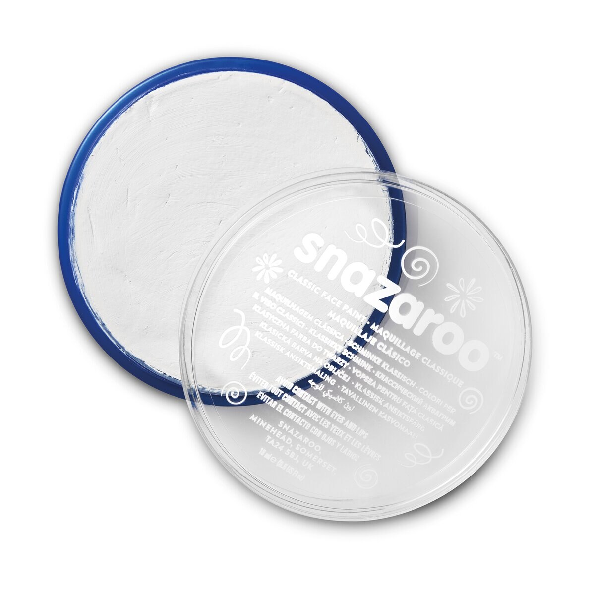 Pastilha de maquilhagem 18 ml branco 3