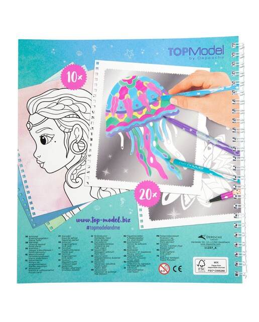 Livro para Pintar TopModel 4