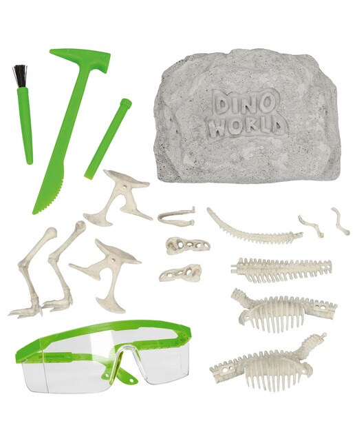 Conjunto de Escavação Dino World 3