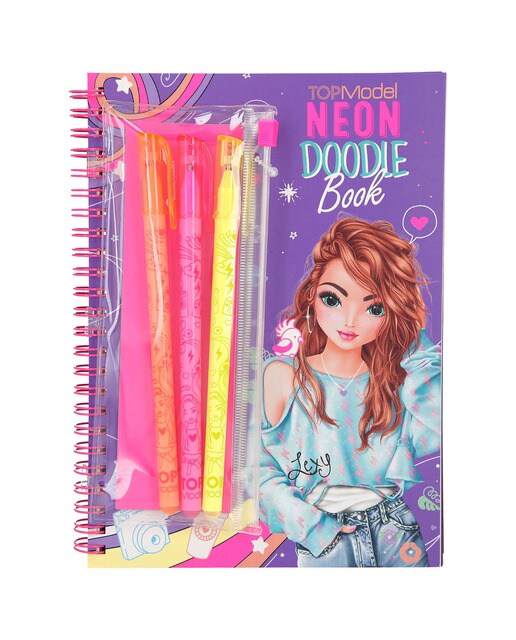 Caderno Doodle com Canetas TOPModel 1