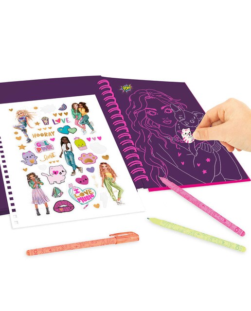 Caderno Doodle com Canetas TOPModel 7