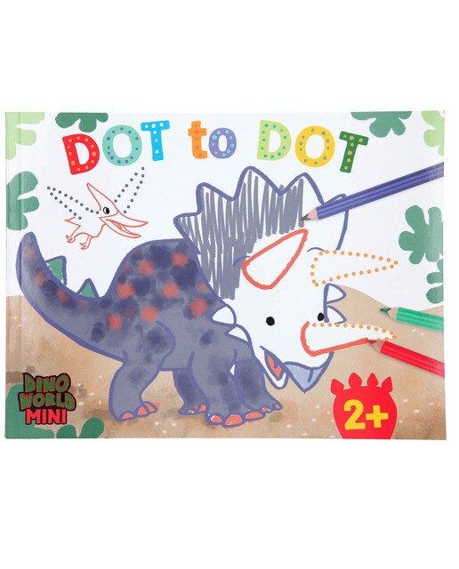Livro para Colorir por Pontos Dino World 2