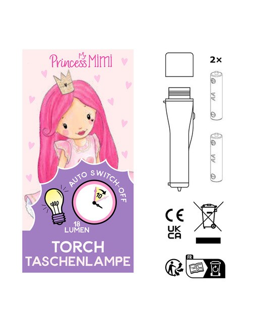 Linterna con temporizador Princess Mimi surtidas Depesche 5