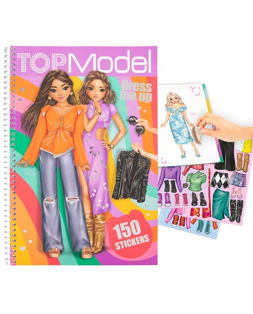 Caderno grande dress me up TOPModel Depesche 1